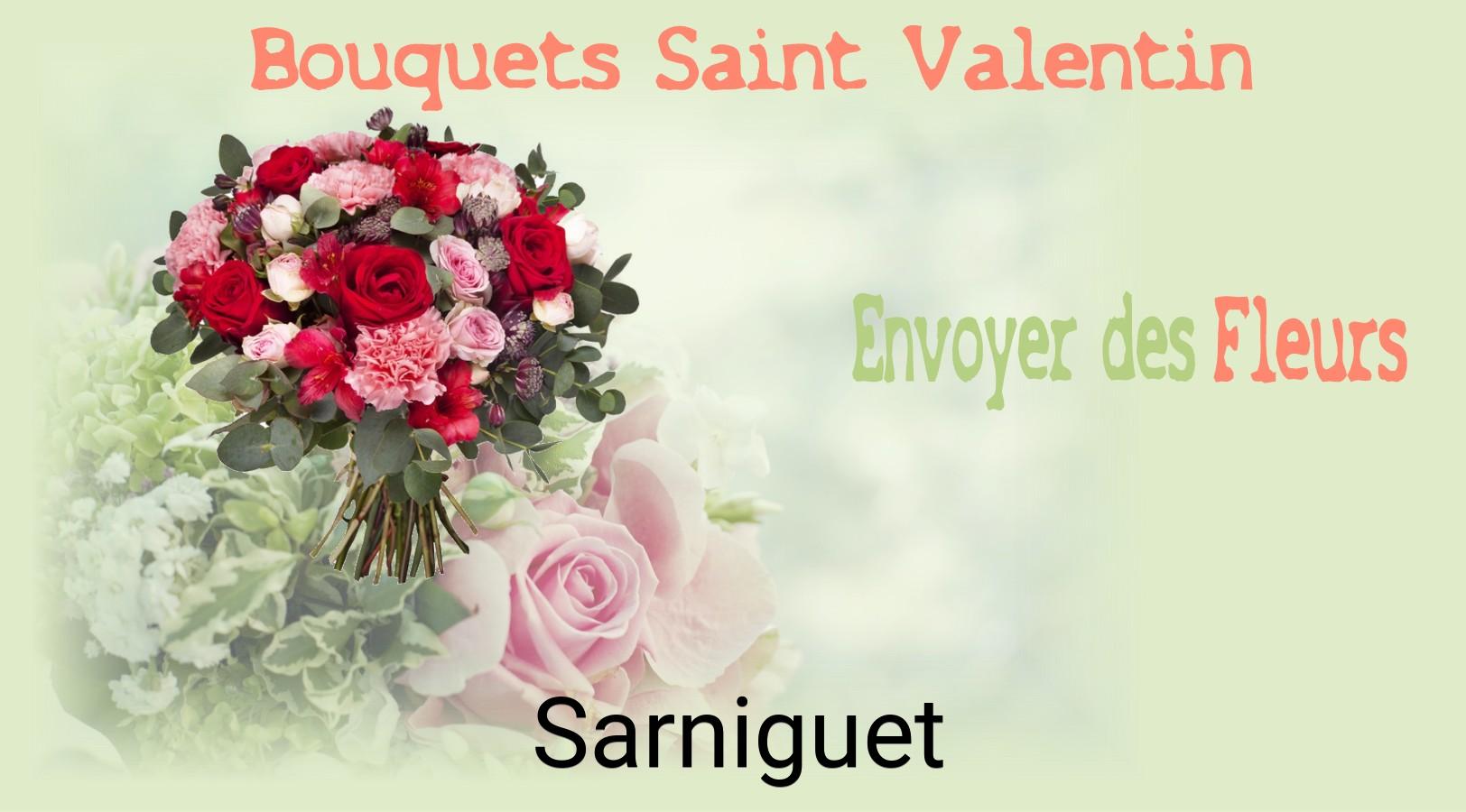 Roses de Saint-Valentin livrées à Sarniguet